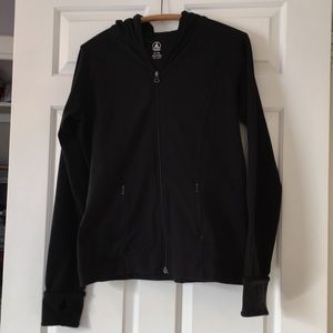 Yoga Hoodie with Thumb Holes - stretchy & cozy!
